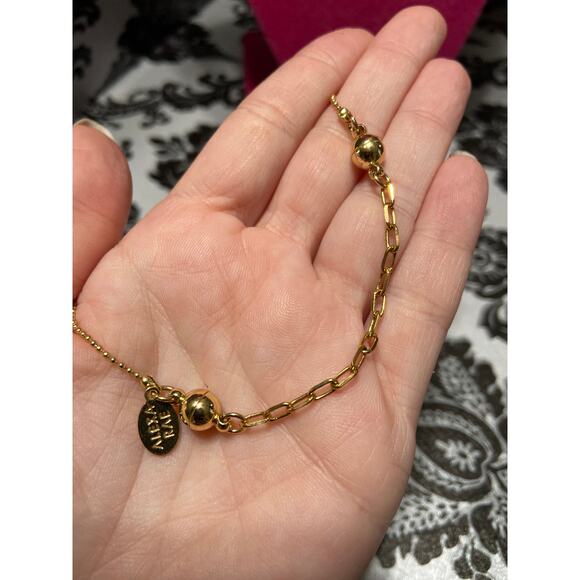 By Alexa Rae (BAR) Big City Dreams gold mint necklace - Picture 3 of 4